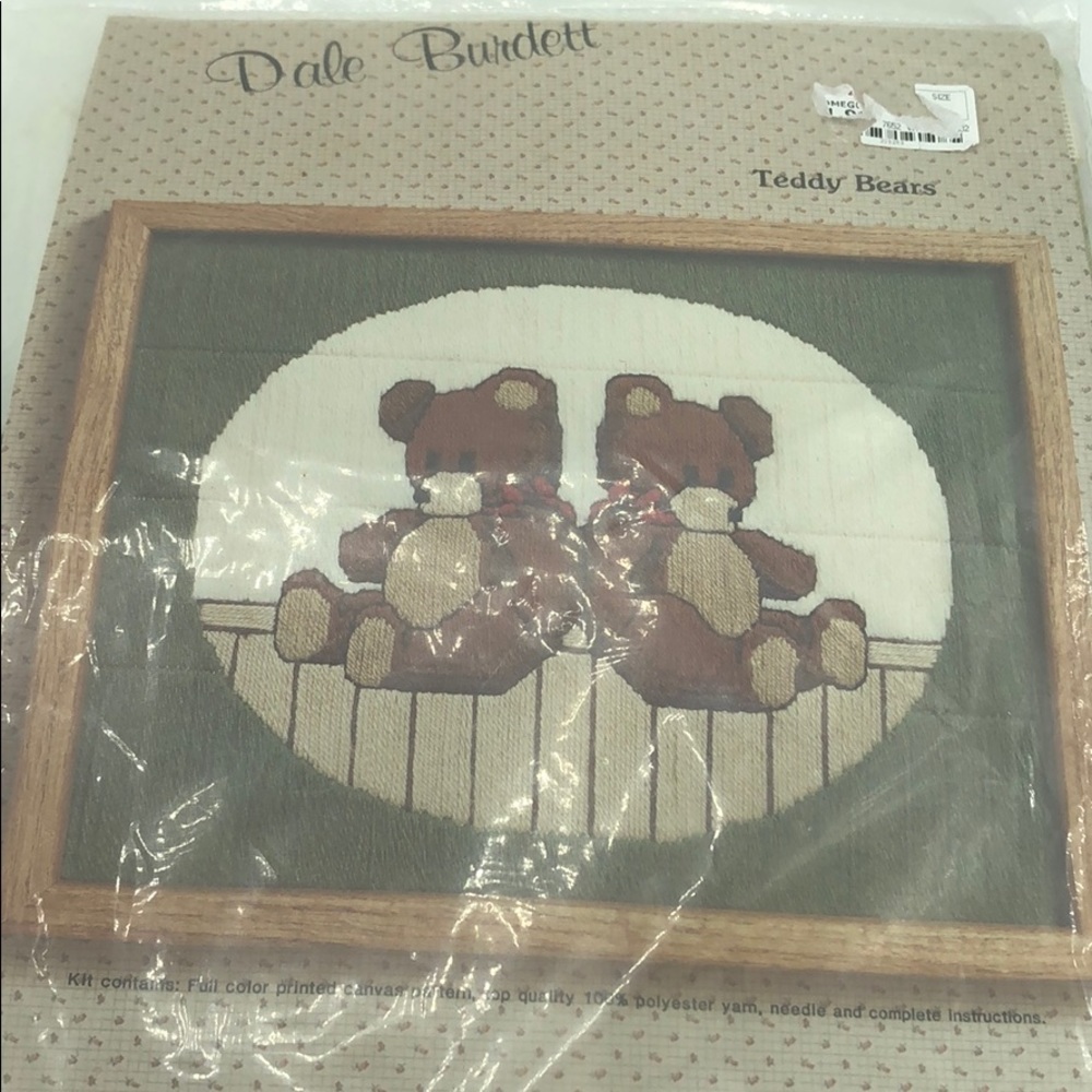 Dale Burdett Vintage Longstitch Needlepoint Kit Fits 16 1/2 X 13 1/2 Frame